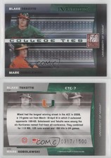 2008 Donruss Elite Extra Edition Green /1500 Mark Sobolewski Blake Tekotte
