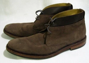 COLE HAAN Men's Colton Winter Chukka Boots Suede Size 11.5 Brown - VERY GOOD - Picture 1 of 12