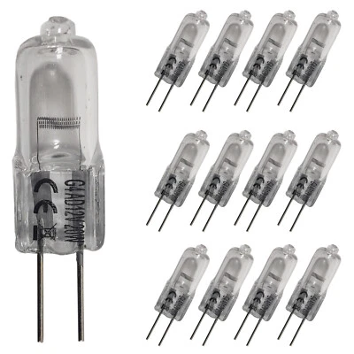 (12 Pack) G4 Bulbs 12V 20W Bi-pin Base Light Bulb, Landscape, Under Cabinet - Image 1 of 4