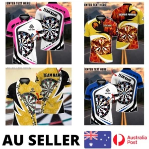 Darts Shirt Team Uniform Wings Colourful Heaven - AU Stock - Picture 1 of 14