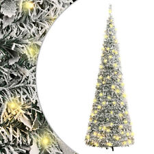 Artificial Christmas Tree -up Flocked Snow 100 LEDs 150  A0J4