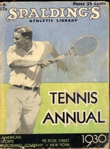 SPALDING'S TENNIS JAHR 1930 SEHR SELTENE ORIGINALKOPIE REF: 8227Q - Bild 1 von 12