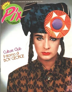 Rivista Pix n. 4-5 - Aprile Maggio 1986 - Boy George - Bild 1 von 1