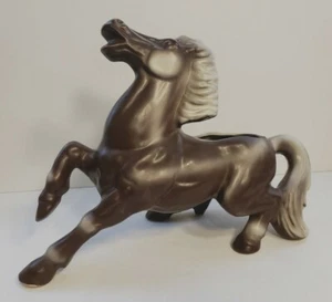 Large Vintage USA Pottery Rearing Horse Planter  - Picture 1 of 10