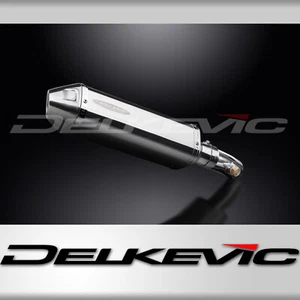 Kawasaki Ninja 650 2009-2011 Slip On 13" Tri-Oval Stainless Exhaust Muffler Kit - Picture 1 of 5