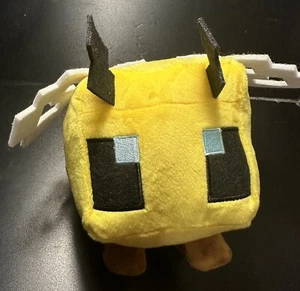 MINECRAFT BEE ABEILLE 6" Offizielles Plüsch-/Plüschtier von Mattel Mojang NEU MIT ETIKETT - Bild 1 von 9