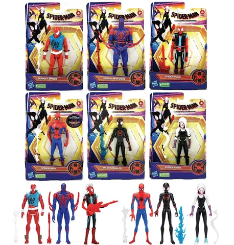 Hasbro Spider-Man: Across The Spider-Verse Marvel 6" Action Figures - You Choose Cover