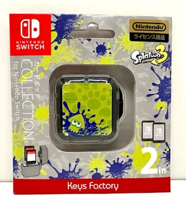 Official Japanese Exclusive Nintendo Switch Card Pod Game Case 3DS Splatoon 3 - Picture 1 of 2