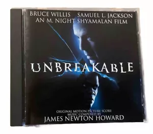 UNBREAKABLE 2000 Original Motion Picture Score CD James Newton Howard - Imagen 1 de 3