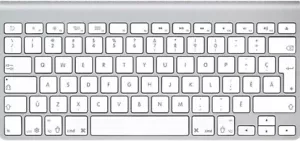 Apple Magic Keyboard A1314 Silver AZERTY French Canadian Good Condition - Picture 1 of 3