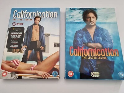 Californication DVD Sets Complete Seasons 1-2 Duchovny Very Good Condition - Image 1 of 4