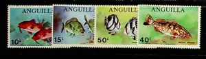 ANGUILLA Sc 83-86 NH ISSUE OF 1969 - SEA LIFE - Picture 1 of 1