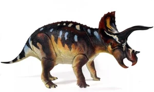 Juguete articulado Triceratops dinosaurio ceratopsiano adulto bestias del mesozoico - Imagen 1 de 7
