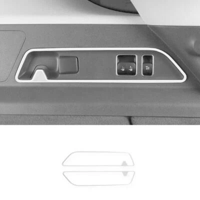 Marco decorativo interruptor maletero trasero titanio plateado GLE GLS 2020-2022 2x Foto 1 de 4