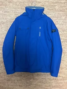 Men Quicksilver Jacket Dryflight Technology 10K Blue XS Snow - Picture 1 of 15
