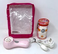 Clarisonic Mia 1 Electric Facial Cleansing Brush System Pink w/ Charger, 3 Heads