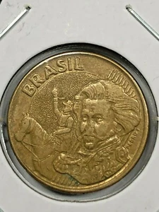 2005 Brazil 10 Centavos Foreign Coin #0670 - Picture 1 of 2