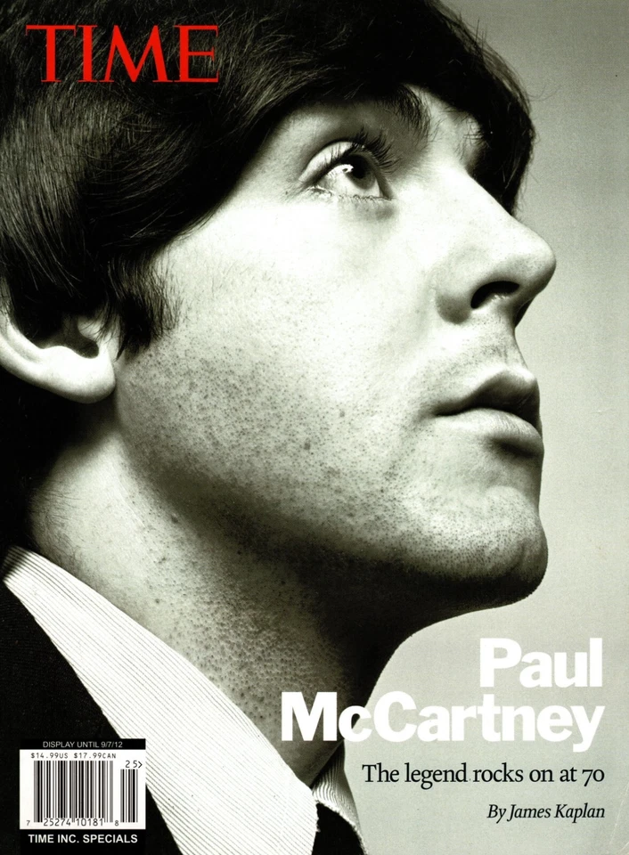TIME Magazine - Sep 2012 - Feat. "Paul McCartney: The legend rocks on at 70" - Image 1 of 1