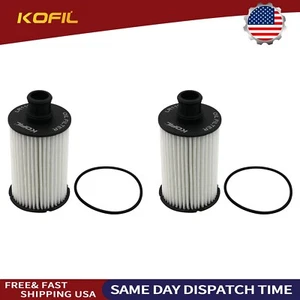 2PCS Oil Filter For Land Rover Range Rover LR4 Discovery Velar Sport LR011279 - Picture 1 of 8