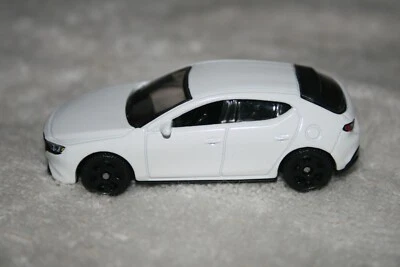 NEW Matchbox 💥 2019 WHITE MAZDA 3 💥W/ BLACK OUT WHEELS 💥Loose JAPAN CRUISERS - Image 1 of 4