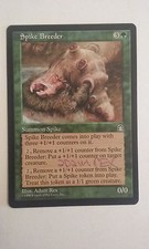 Spike Breeder Stronghold  Edition Signed By Adam Rex Magic the Gathering