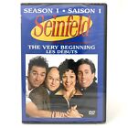 Seinfeld, Season 1: The Very Beginning (DVD, 2008, Sony Pictures) 5 Episodes-NEW