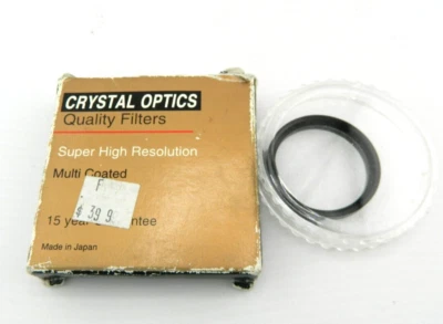 Crystal Optics V-37 UV Lens protector vintage - Image 1 of 4