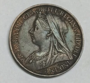 1900 Great Britain Penny high grade with traces of luster - Picture 1 of 2