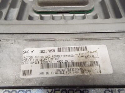 Engine ECM Electronic Control Module 6-191 3.1L Fits 97 ACHIEVA 162487 - Image 1 of 2