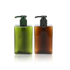 Bottiglia Lozione 450 Ml Pompa Lavaggio Corpo Viaggio Dispenser per Bagno - Foto 1 di 12