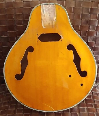 CUERPO MANDOLINA ELÉCTRICA TEISCO Kimberly original años 60 agujeros originales Foto 1 de 4