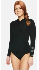 Hurley Adv Plus 1/1 MM Wetsuit Surf Jacket Black Women's Sz Med NEW CJ7056-010 - Picture 1 of 2