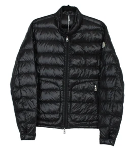 MONCLER $1,350 Black Quilted Poly Techno ACORUS Men's Puffer Jacket 3 L - Picture 1 of 15