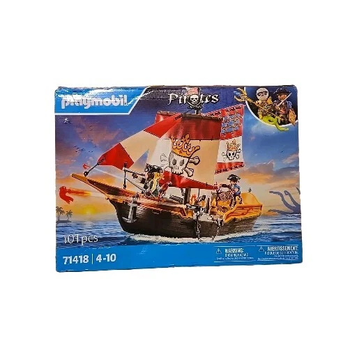 Original PLAYMOBIL Pirates 71418 - Pirate Ship