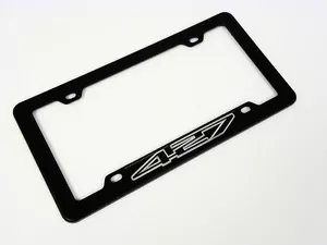 MARCO DE ETIQUETA DE PLACA DE MOTOR CHEVY CHEVCHEVROLET PONTIAC FORD 427 NEGRO - Imagen 1 de 1