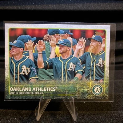 2015 Topps Series 1 Baseball. Oakland Athletics #33 - Image 1 of 2