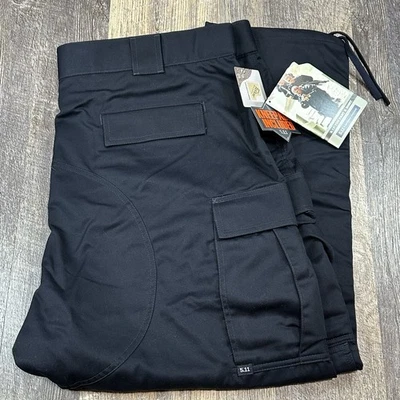 Pantalones de sarga 5.11 Tactical Series TDU azul marino oscuro para hombre 3XL cortos 74004 rodilleras Foto 1 de 4
