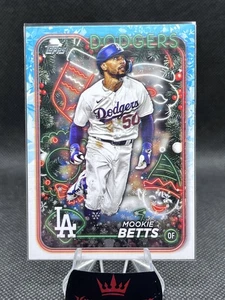 2024 Topps Holiday #H135b Mookie Betts - Picture 1 of 2