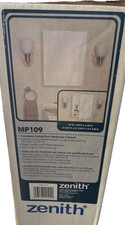 Zenith MP109 Beveled Mirrored Frameless Swing Door Medicine Cabinet 16 in W X