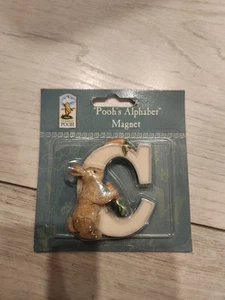 Disney Winnie The “Pooh’s Alphabet “ Magnet Letter “C” Brand New! Sealed! - Picture 1 of 2