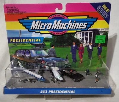 Galoob Micro Machines #43 Presidential 75030 1994 casi nuevo sellado Foto 1 de 4