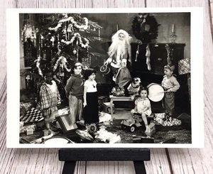 LITTLE RASCALS Nuestra Pandilla Navidad Santa Spanky Trigo Sarraceno Alfalfa Postal - Imagen 1 de 4