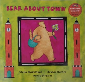 Bear About Town Stella Blackstone 2021 Paperback Illustrated Barefoot - Picture 1 of 9