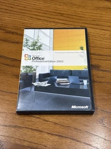 Microsoft Office Professional Edition 2003 Upgrade with Product Key and Case - Picture 1 of 5