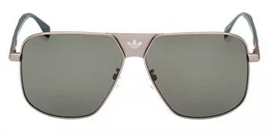 Adidas OR0091 09N Gunmetal Aviator Metal Sunglasses Frame 60-12-145 - Picture 1 of 3