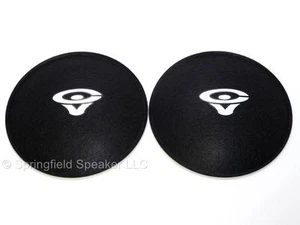 2 tapas antipolvo con logotipo de fieltro Cerwin Vega de 4,5" - 2DC45CV - Imagen 1 de 1