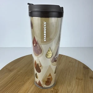 Starbucks Tumbler 2012 Brown & Gold Travel Cup mit Deckel 16oz - Bild 1 von 12