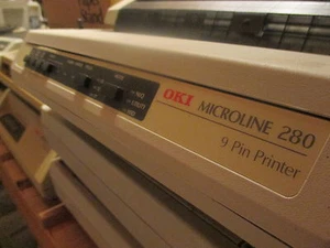 OKI Data ML 280 Matrixdrucker Nadeldrucker - Picture 1 of 1