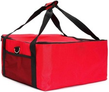 Borsa per pizza, da 40,6 cm, extra large, con isolamento termico, la Red