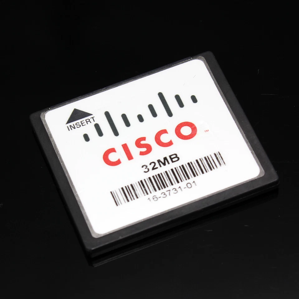 CISCO 32MB CompactFlash CF Card,Industrial CF Card 32MB CISCO Brand - Image 1 of 3